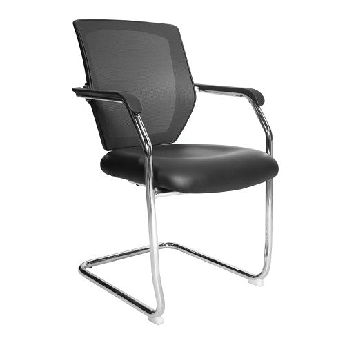 Nexus 2tone Mesh Visitor Chair BKVYNL