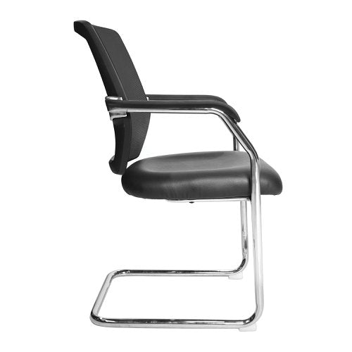 Nexus 2tone Mesh Visitor Chair BKVYNL