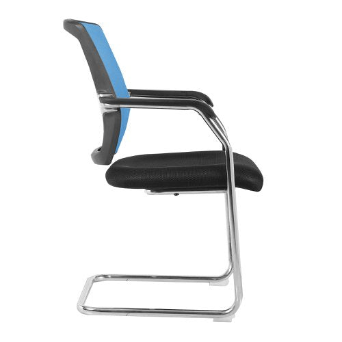 Nexus 2tone Mesh Visitor Chair BL