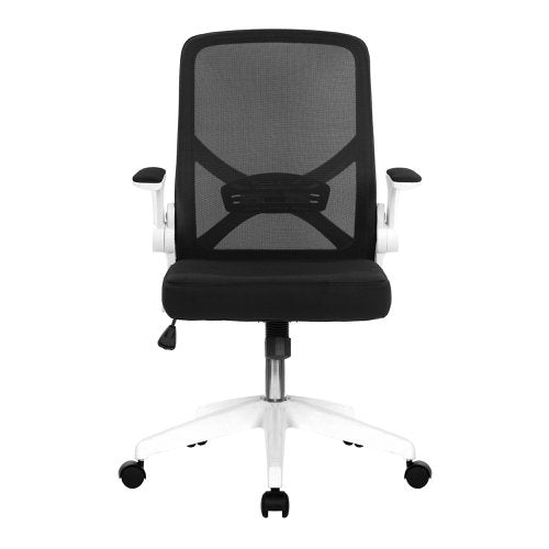 Oyster Mesh Chair With Folding Ams BK