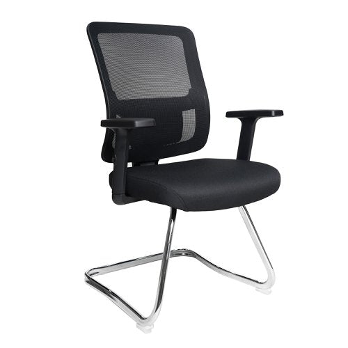 Barri Med Back Mesh Visitor Chair BK