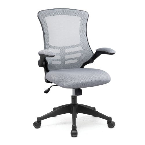 Luna HB GRY Mesh Ops Chair BK Shell
