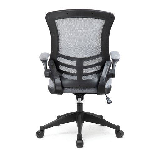 Luna HB GRY Mesh Ops Chair BK Shell