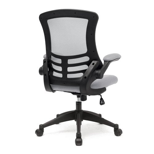 Luna HB GRY Mesh Ops Chair BK Shell