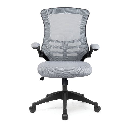 Luna HB GRY Mesh Ops Chair BK Shell