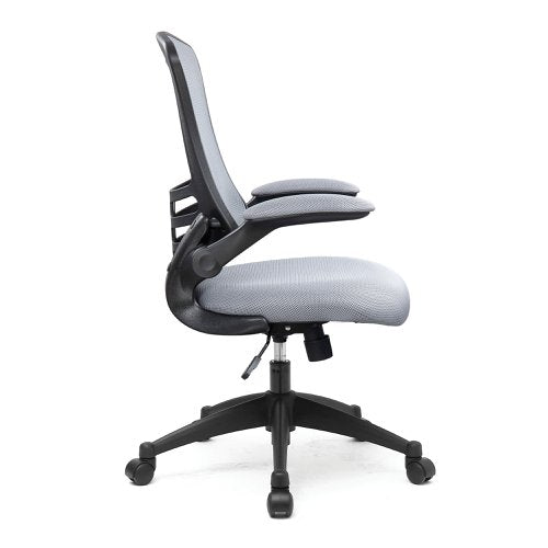 Luna HB GRY Mesh Ops Chair BK Shell