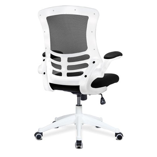 Luna HB BK Mesh Ops Chair WH Shell