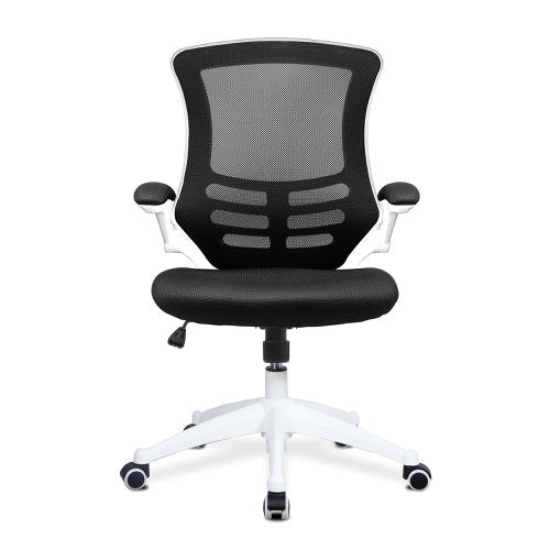 Luna HB BK Mesh Ops Chair WH Shell