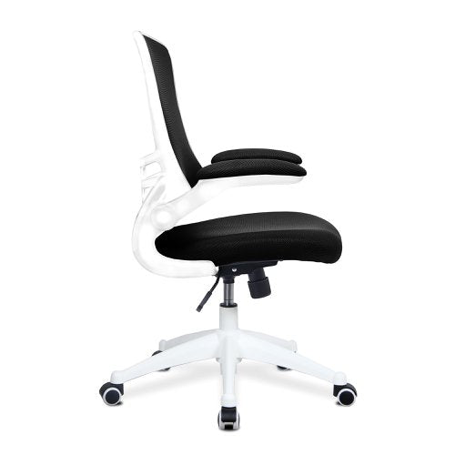 Luna HB BK Mesh Ops Chair WH Shell