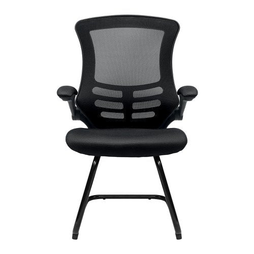 Luna HB BK Mesh VisitorChair BK Shell