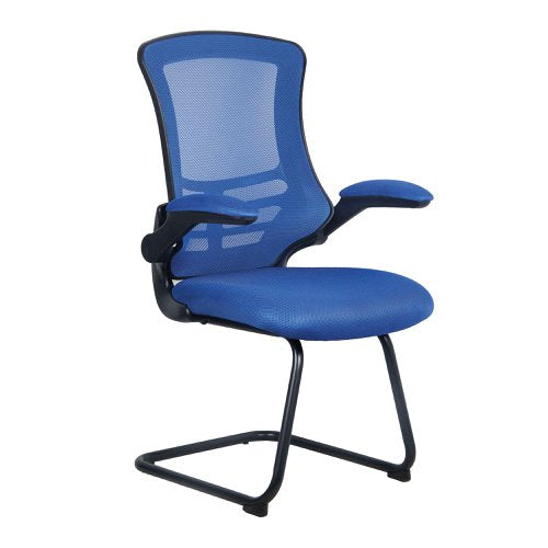 Luna HB BL Mesh VisitorChair BK Shell