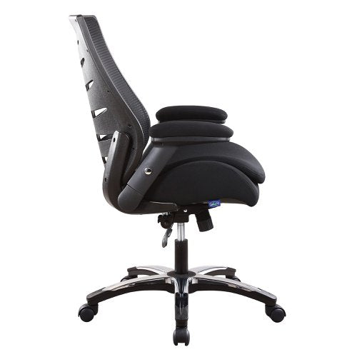 Celeste Mesh Ops Chair With Arms BLK