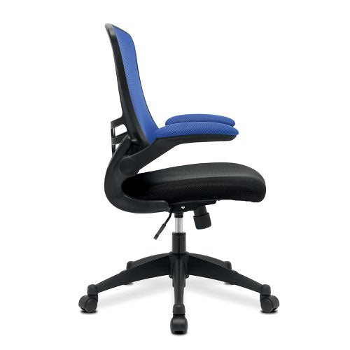 Luna 2tone HB Mesh Ops Chair BLBK