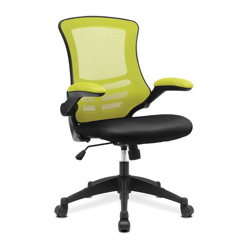 Luna 2tone HB Mesh Ops Chair GRNBK