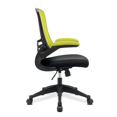 Luna 2tone HB Mesh Ops Chair GRNBK