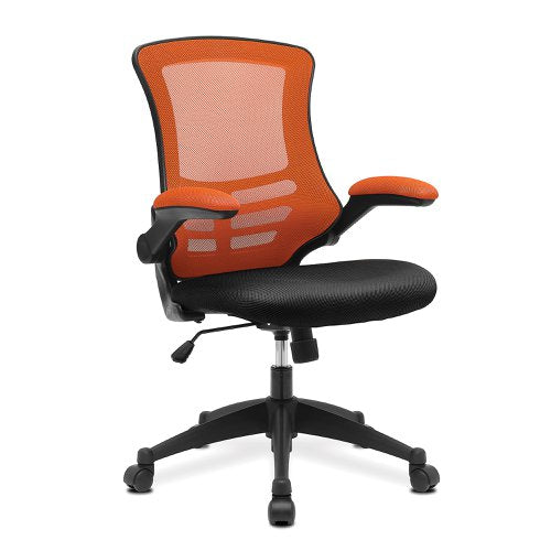 Luna 2tone HB Mesh Ops Chair ORGBK