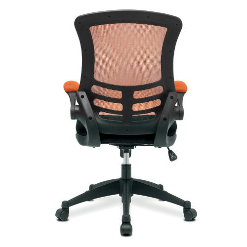 Luna 2tone HB Mesh Ops Chair ORGBK