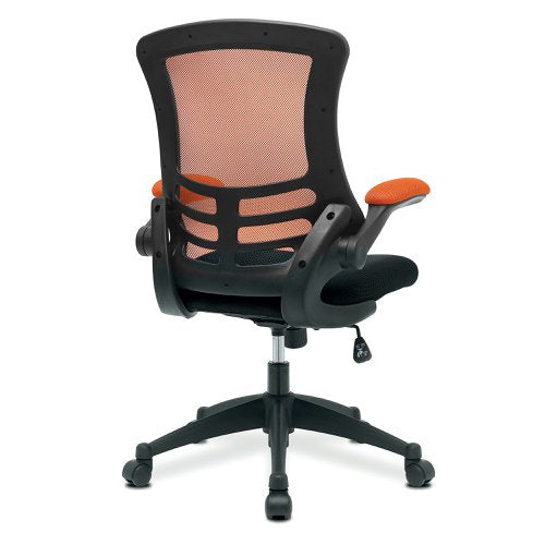 Luna 2tone HB Mesh Ops Chair ORGBK