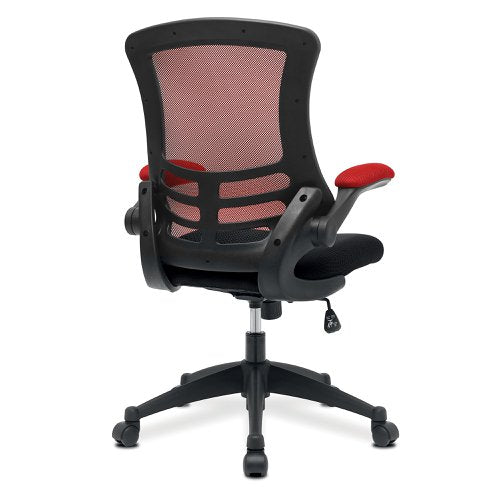 Luna 2tone HB Mesh Ops Chair RDBK