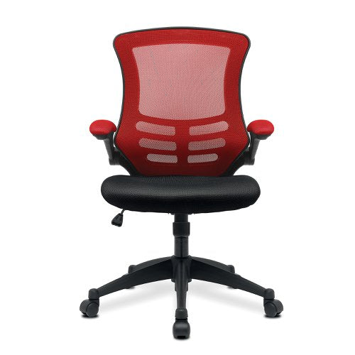 Luna 2tone HB Mesh Ops Chair RDBK