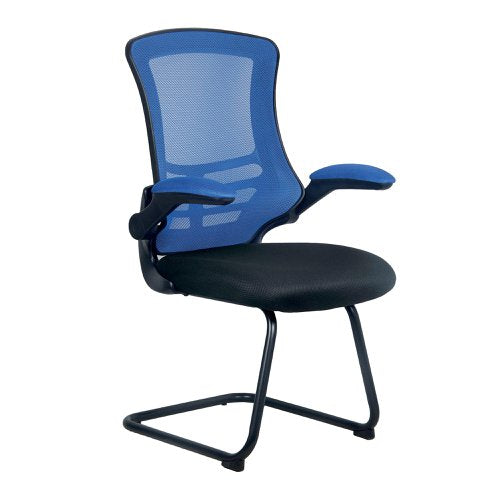 Luna BLBK Mesh VisitorChair BK Shell
