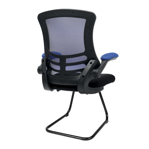 Luna BLBK Mesh VisitorChair BK Shell