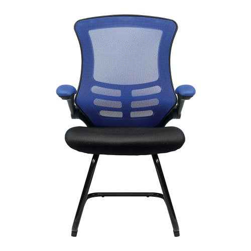 Luna BLBK Mesh VisitorChair BK Shell