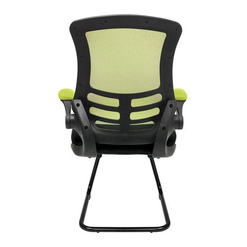 Luna GRNBK Mesh VisitorChair BK Shell