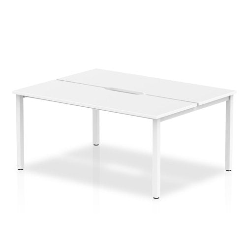 Evolve Plus 1400mm 2P Desk WH WH