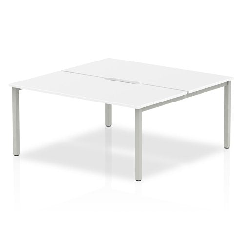 Evolve Plus 1600mm 2P Desk WH SL