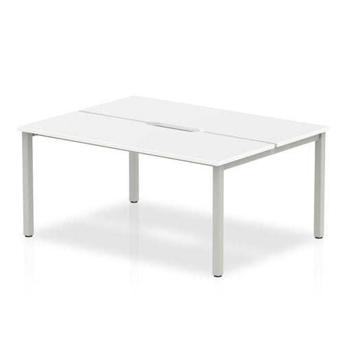 Evolve Plus 1200mm 2P Desk WH SL