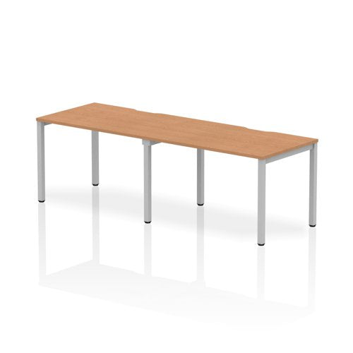 Evolve 1200 2P Desk Oak SL Frm