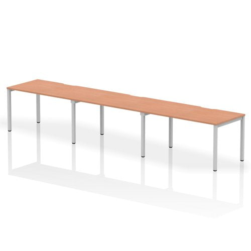 Evolve 1400 3P Desk Beech SL Frm