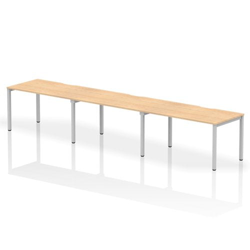 Evolve 1400 3P Desk Maple SL Frm