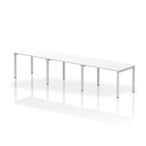 Evolve 1200 3P Desk White SL Frm