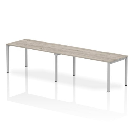 Evolve 1600 2P Desk G Oak SL Frm