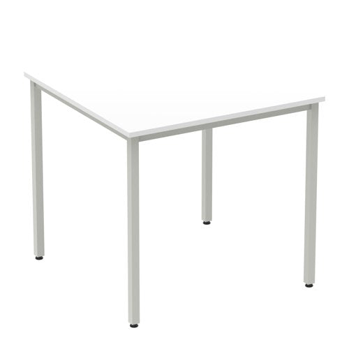 Impulse 800mm Table White SL Leg
