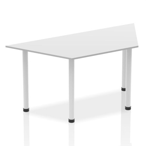 Impulse 1600 Trap Desk White SL Leg