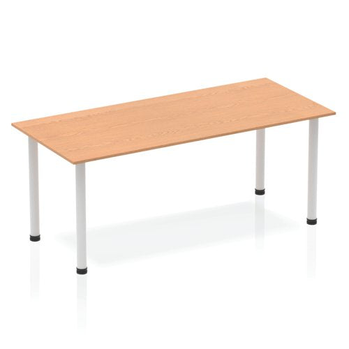 Impulse 1800mm Table Oak SL Leg