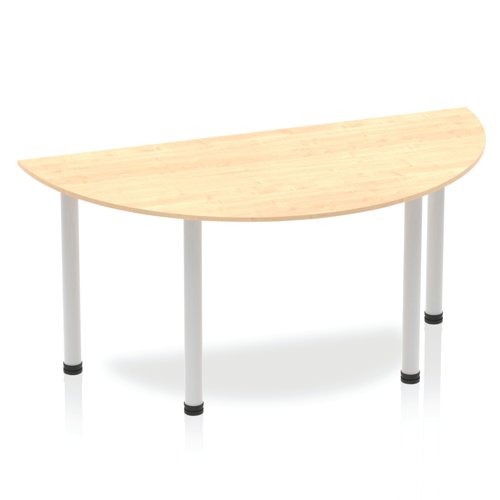 Impulse 1600 Semi Desk Maple SL Leg