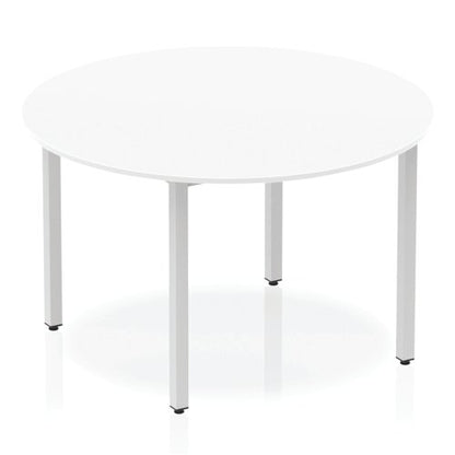 Impulse 1200 Circle Tbl White SL Leg