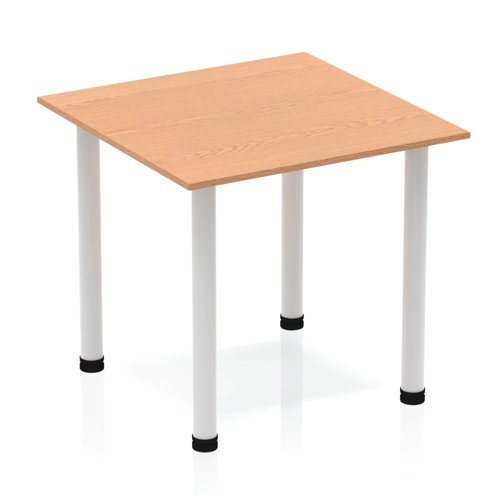 Impulse 800 Sq Tbl Oak SL Leg