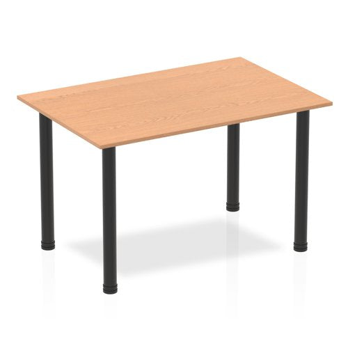 Impulse 1200 Table Oak BK Leg
