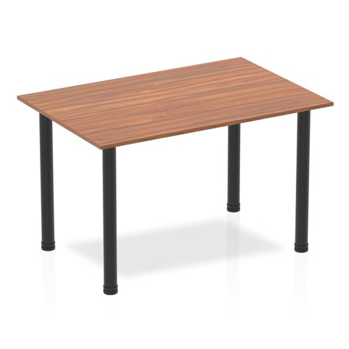 Impulse 1200 Table Walnut BK Leg