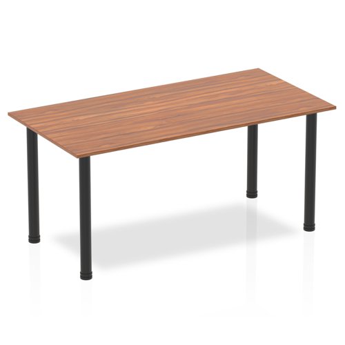 Impulse 1600 Table Walnut BK Leg