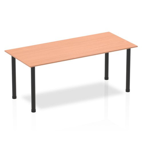 Impulse 1800 Table Beech BK Leg