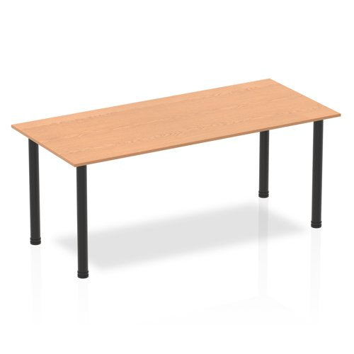Impulse 1800 Table Oak BK Leg