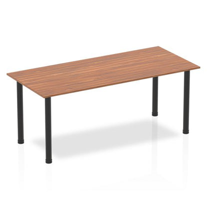 Impulse 1800 Table Walnut BK Leg