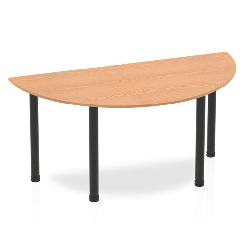 Impulse 1600 Semi Tbl Oak BK Leg