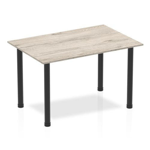 Impulse 1200 Tbl Grey Oak BK Leg